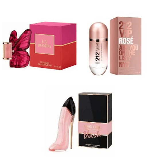 LA BOMBA + 212 VIP ROSE+ GOOD GIRL BLUSH