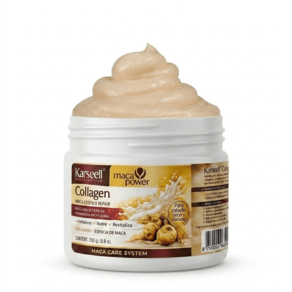 Mascarilla Capilar De Colageno Con Maca