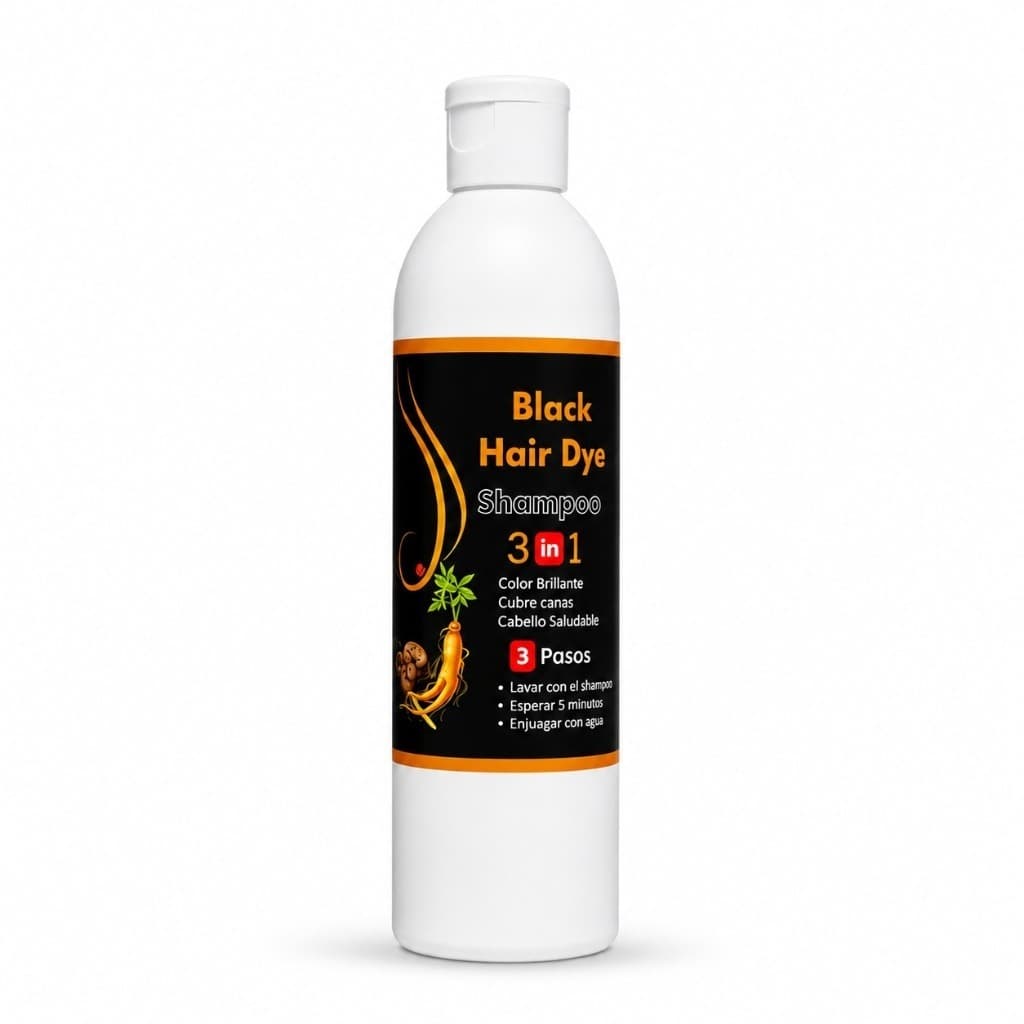 Black Hair Dye Shampoo