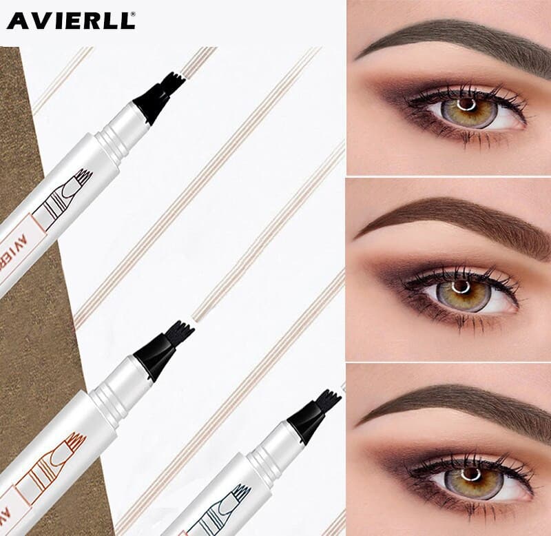 Lápiz Delineador De Cejas Microblading