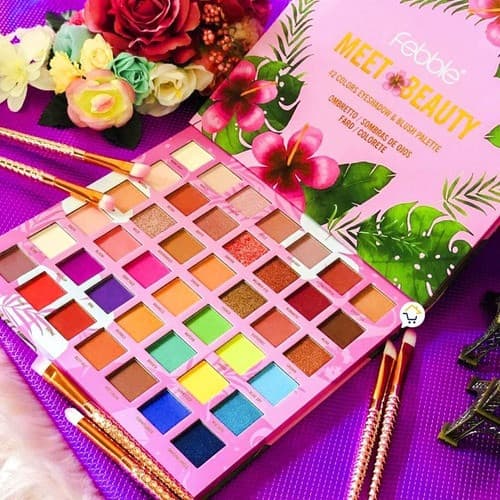 Paleta De Sombras Meet Beauty 42 Tonos