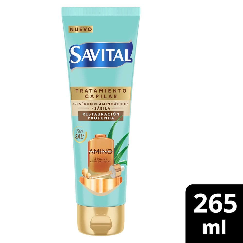 Tratamiento capilar SAVITAL aminoácidos (265 ml)