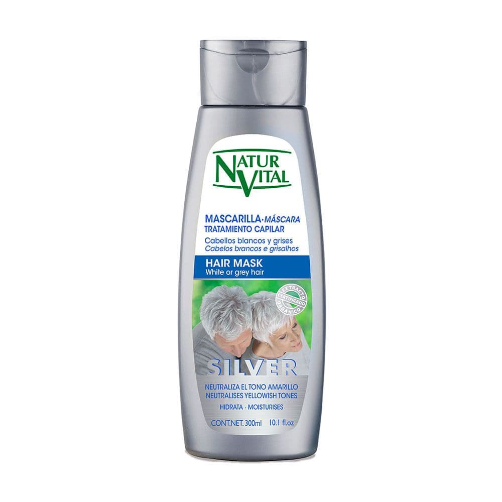 Mascarilla Capilar Naturaleza Y Vida Vital Silver 300 Ml