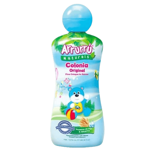COLONIA ARRURRU *800ML AZUL+TOALLIT