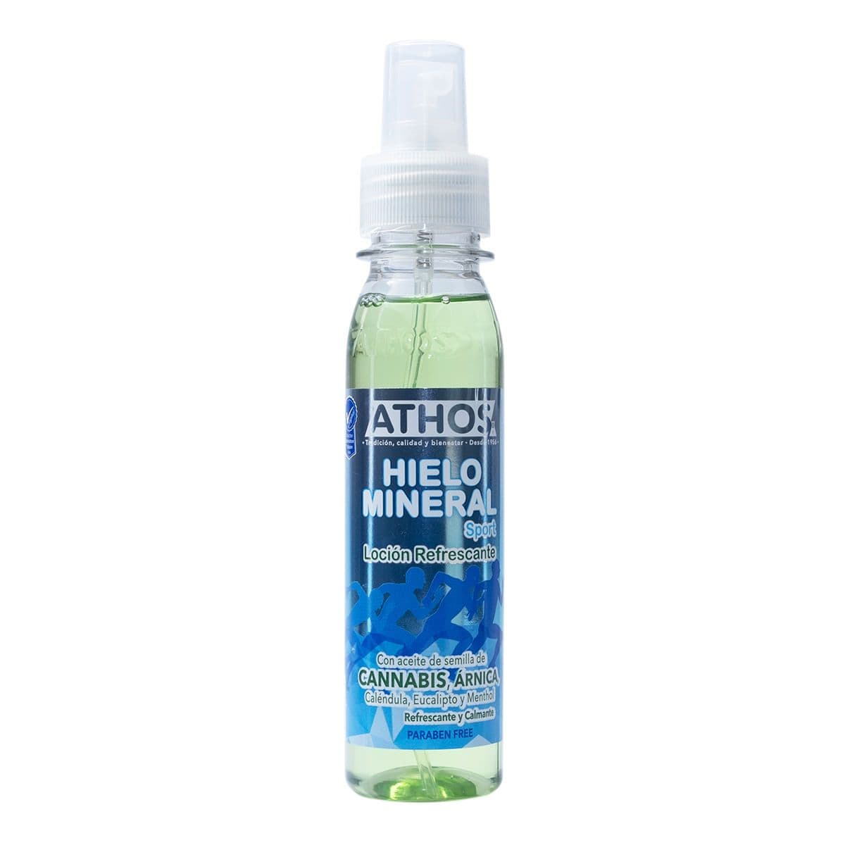 Loción Corporal de Hielo Mineral Athos Frasco x 120 mL
