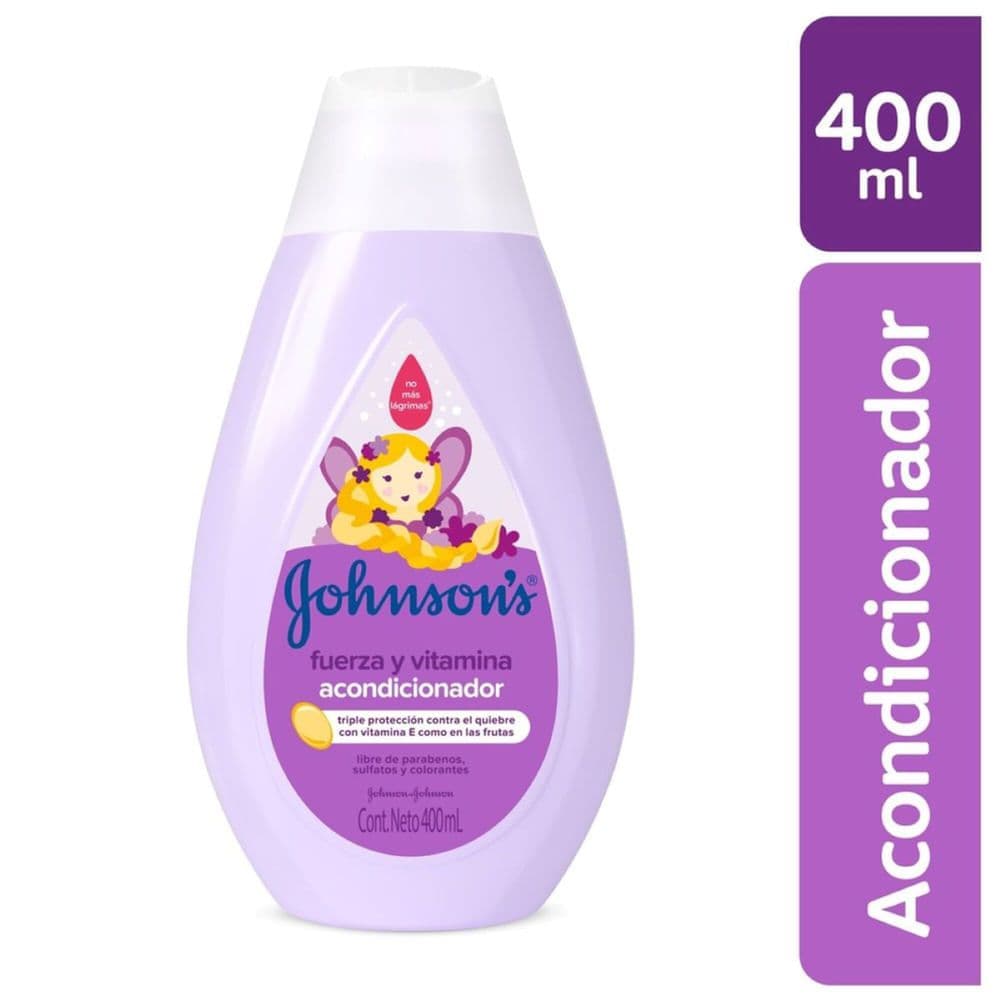 Acondicionador Johnsons Baby Fuerza Y Vitamina X 400ml