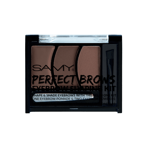 KIT DELINEADOR DE CEJAS SAMY 2 BRUN