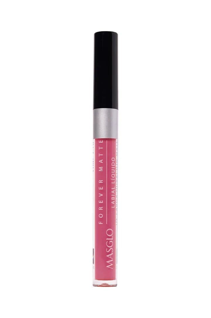LABIAL LIQUIDO MATTE MASGLO ROSA CONFIABLE
