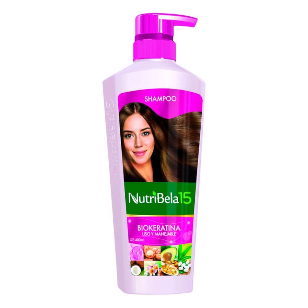 Shampoo NUTRIBELA biokeratina (400 ml)