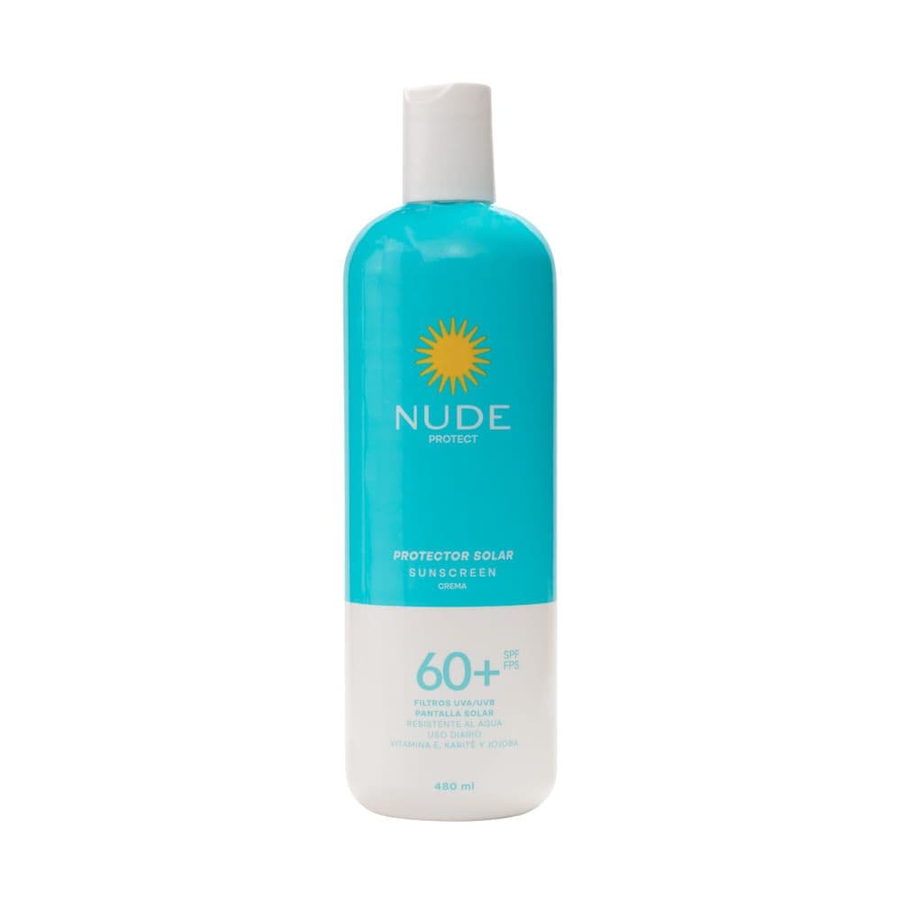 Protector solar Nude SPF60 en crema 480 ml