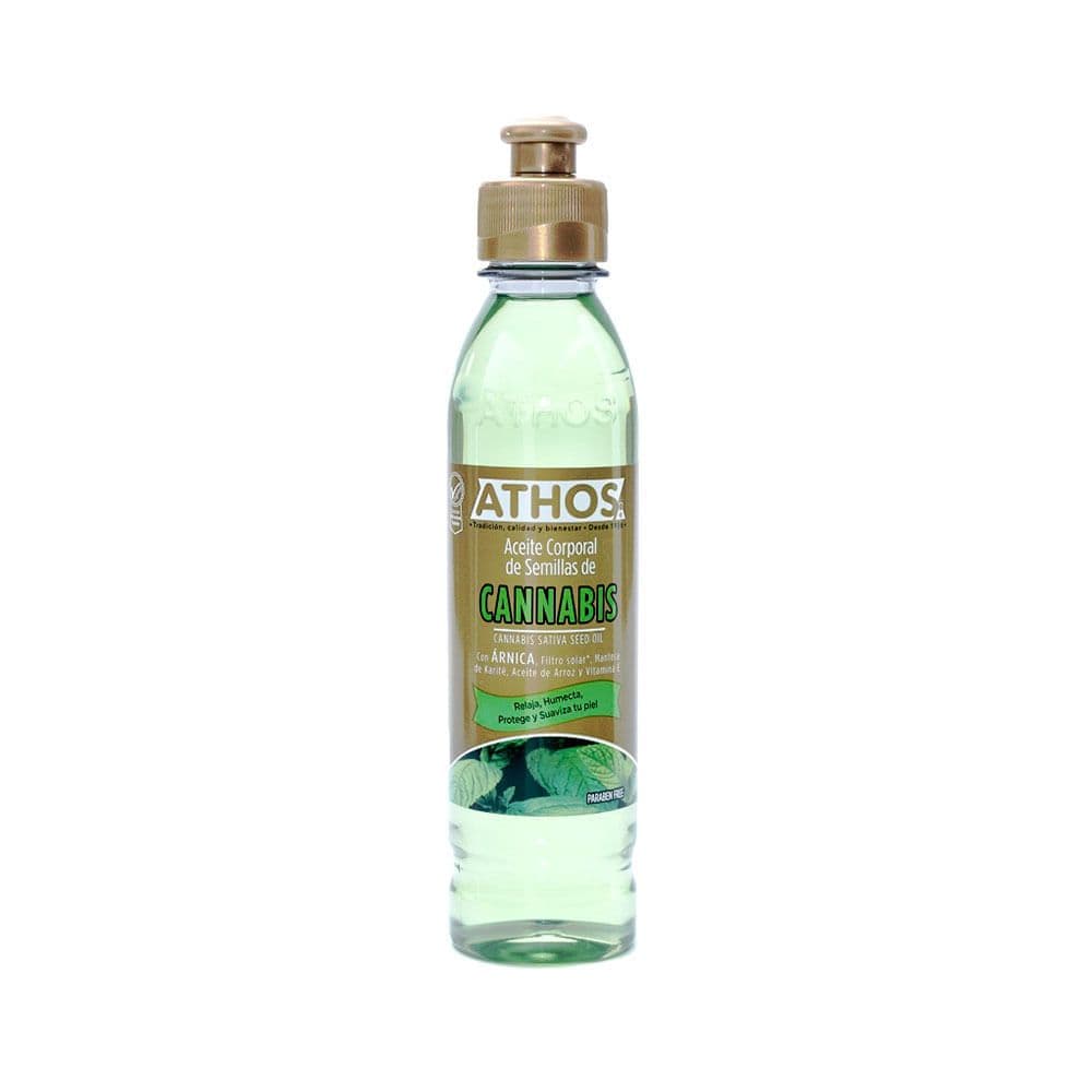 ACEITE CORPORAL DE CANNABIS FRASCO 250 ML