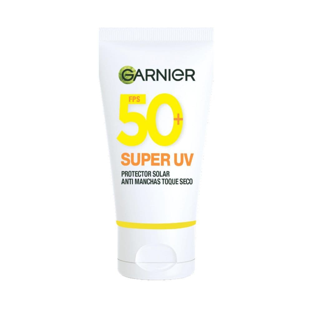 Protector solar GARNIER antimanchas toque seco (40 gr)