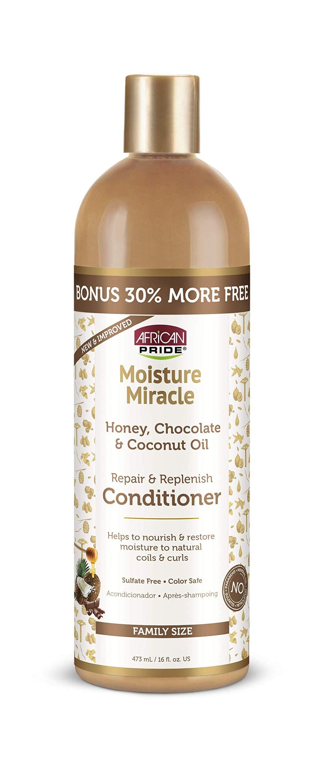 ACONDICIONADOR AFRICAN PRIDE MOISTURE 473ML